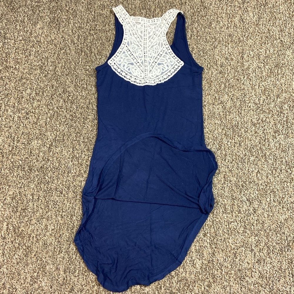 10/$50 Heart & Hips Chic Deep Blue Rayon-Spandex Dress Size S